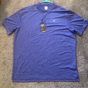 New Callaway and Under Armour Men's Golf Shirt lot of 3 XXL